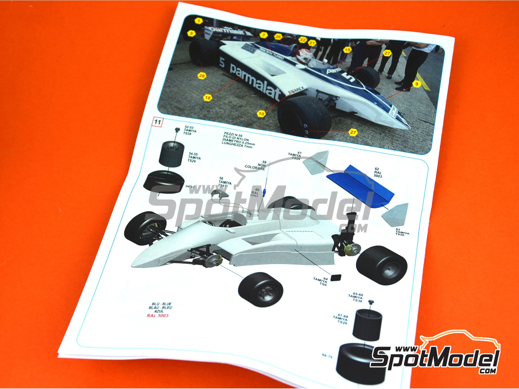 完成品 Brabham BT52B - 1/43 Tameo TMK10 完成品 Brabham BT52B - 1/43 Tameo TMK10 Tameo TMK010 Brabham BMW